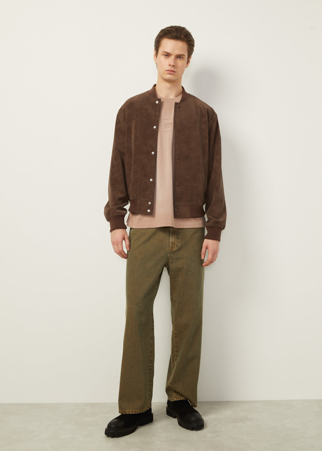 SUEDE BOMBER JACKET