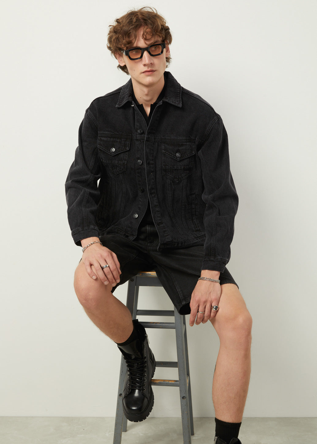 DARK BLUE DENIM JACKET