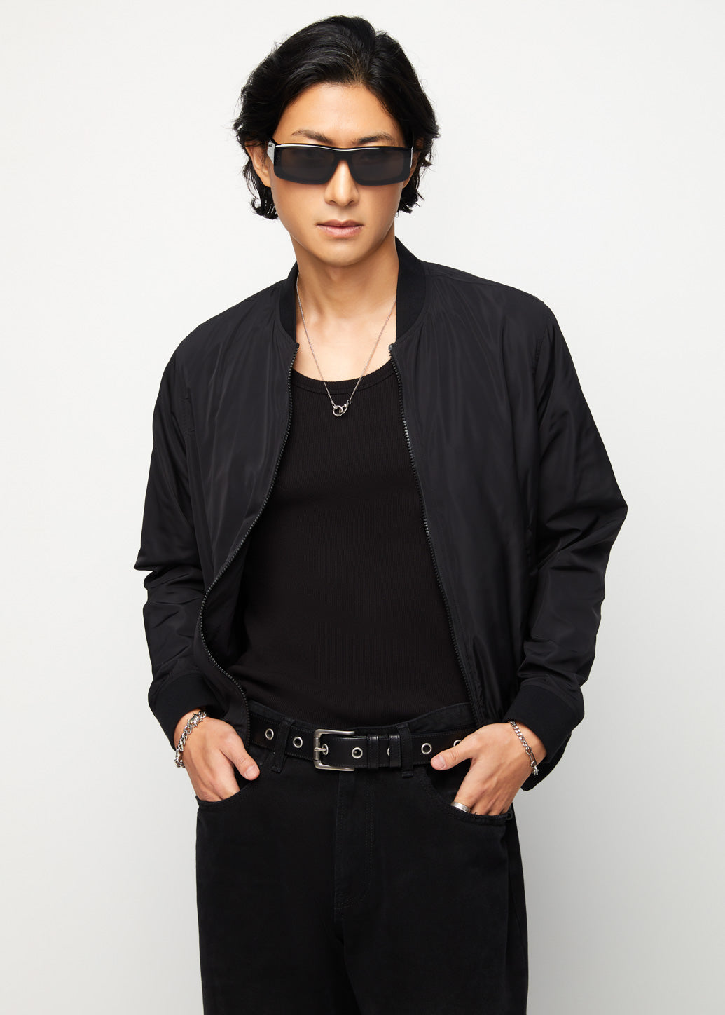 NYLON BOMBER JACKET