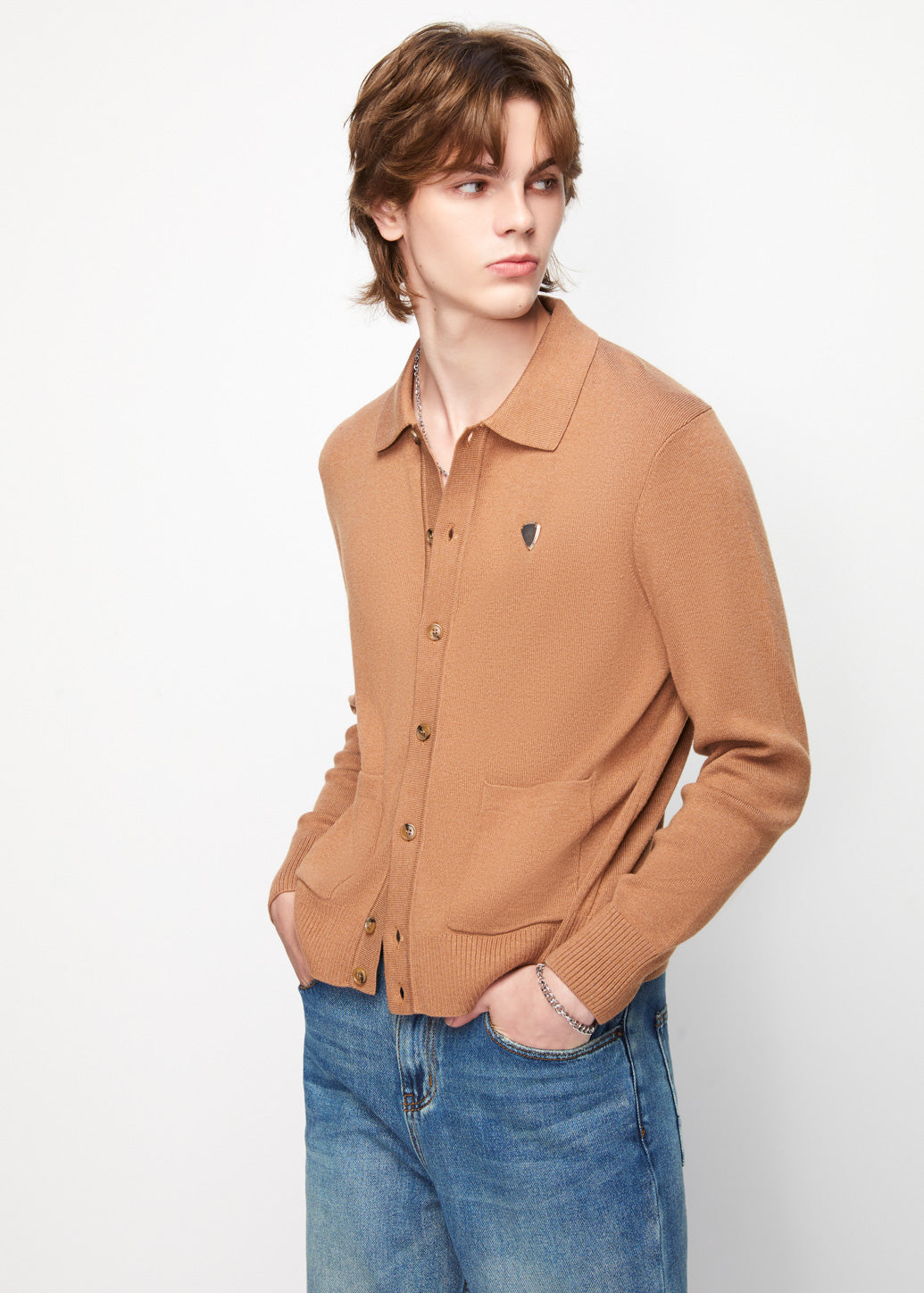 SIGNATURE KNITTED CARDIGAN