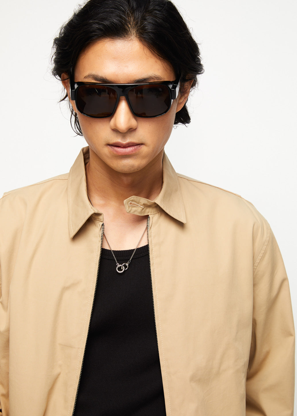RELAXED BLOUSON JACKET
