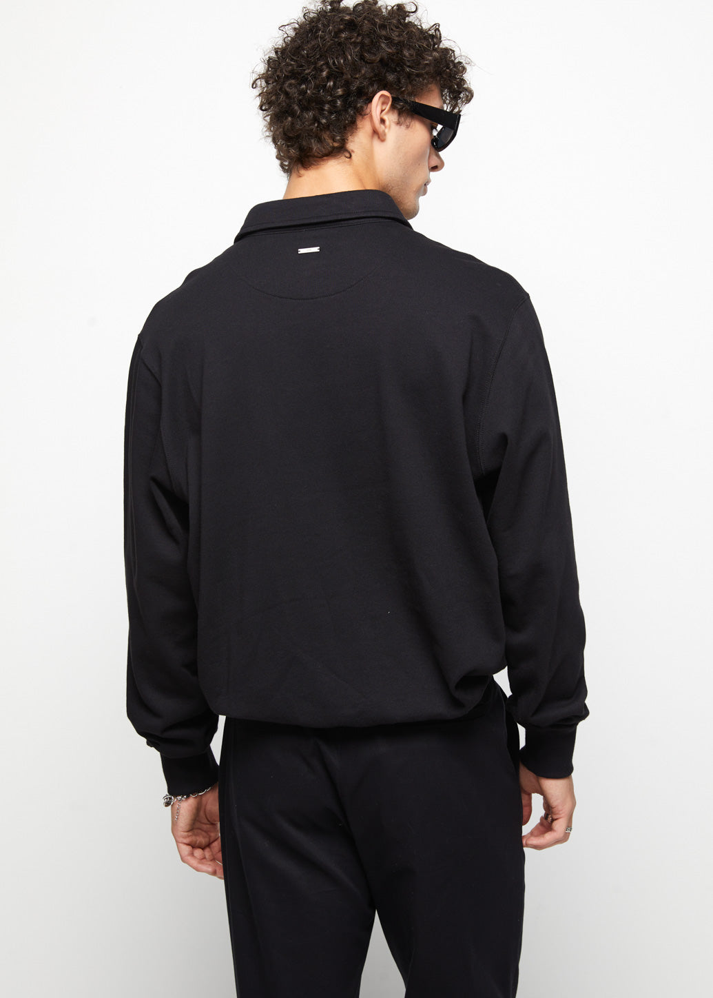 RELAXED FIT POLO SWEATSHIRT - CPS Chaps Official Store