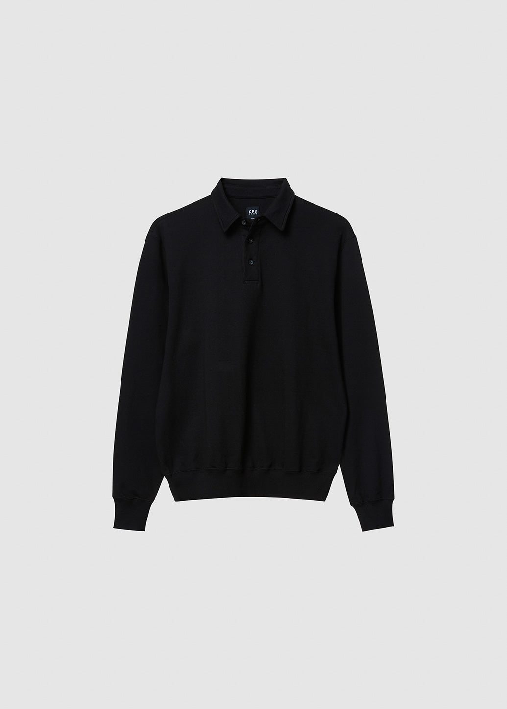RELAXED FIT POLO SWEATSHIRT - CPS Chaps Official Store