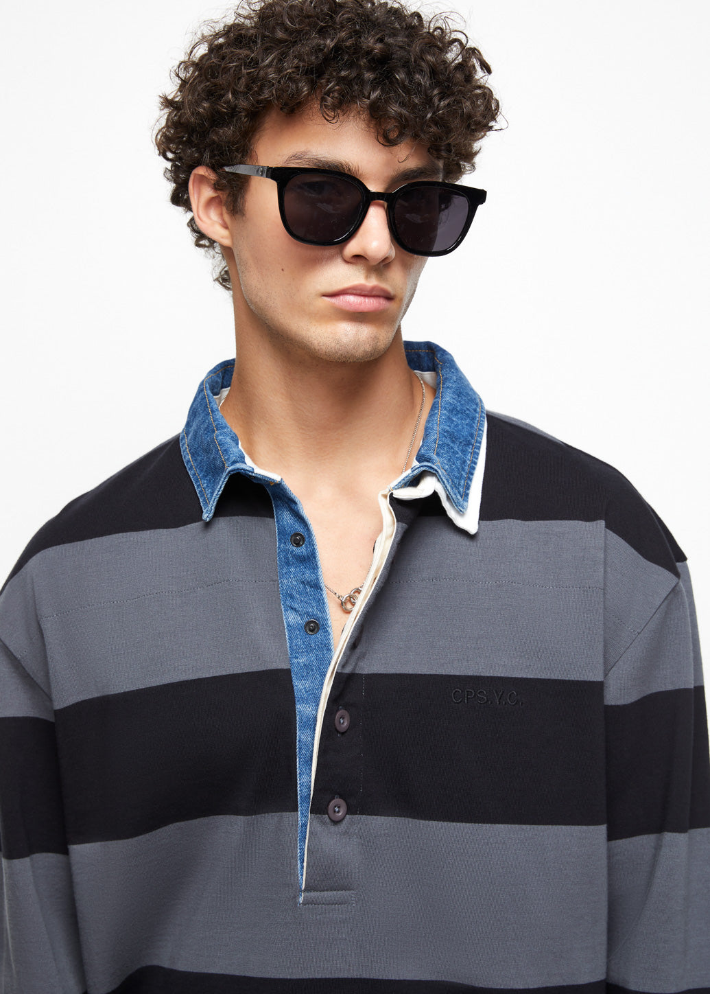 LONG SLEEVE POLO SHIRT