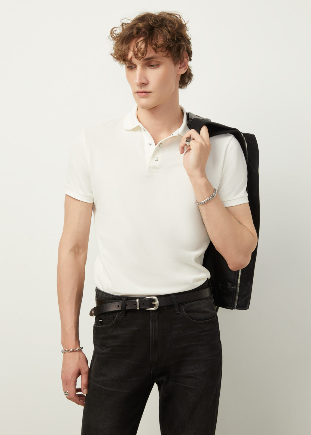 SNAP BUTTON POLO