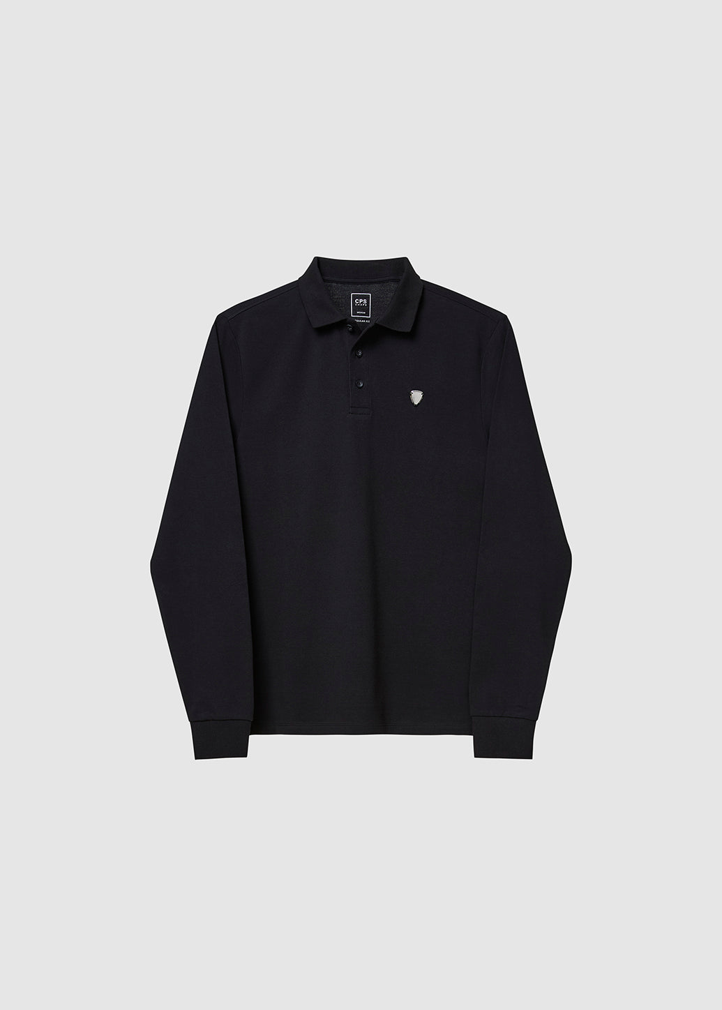 LONG SLEEVE PIQUE POLO SHIRT – CPS Chaps Official Store