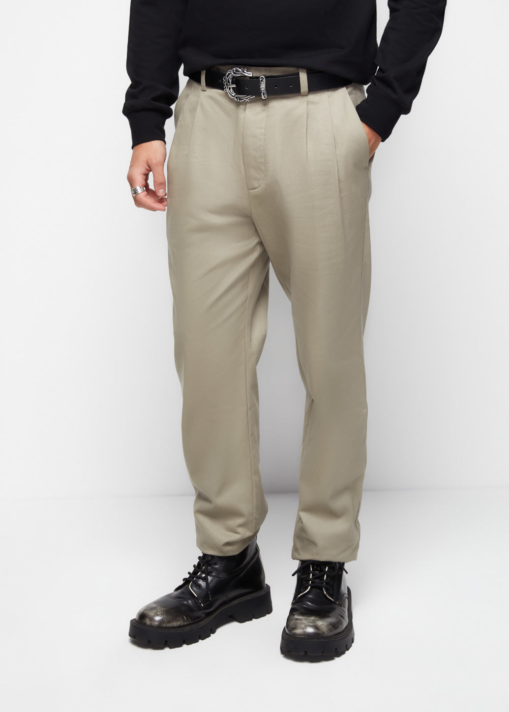 COMFORT STRAIGHT FIT PANTS - CPS Chaps Official Store
