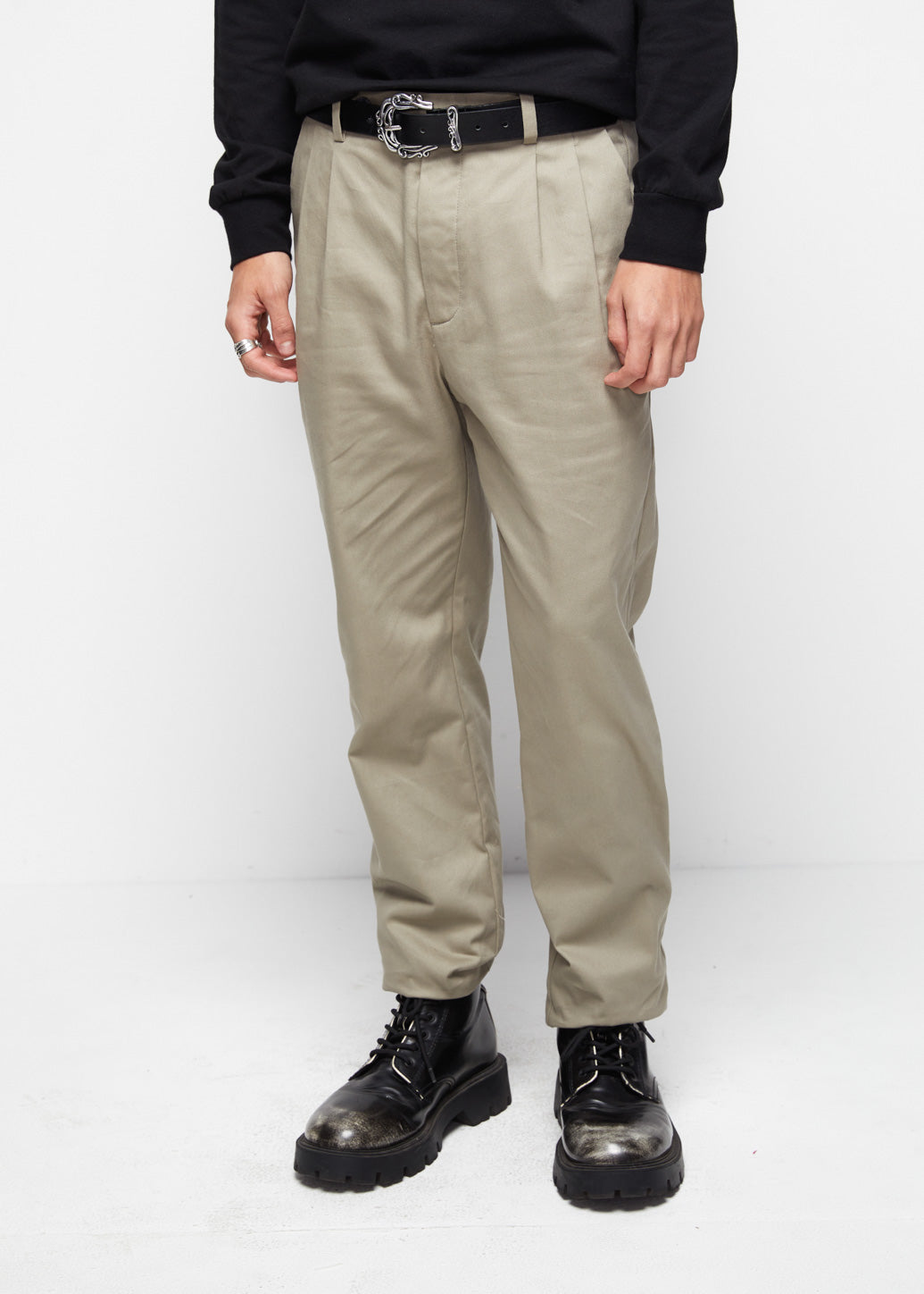 COMFORT STRAIGHT FIT PANTS - CPS Chaps Official Store