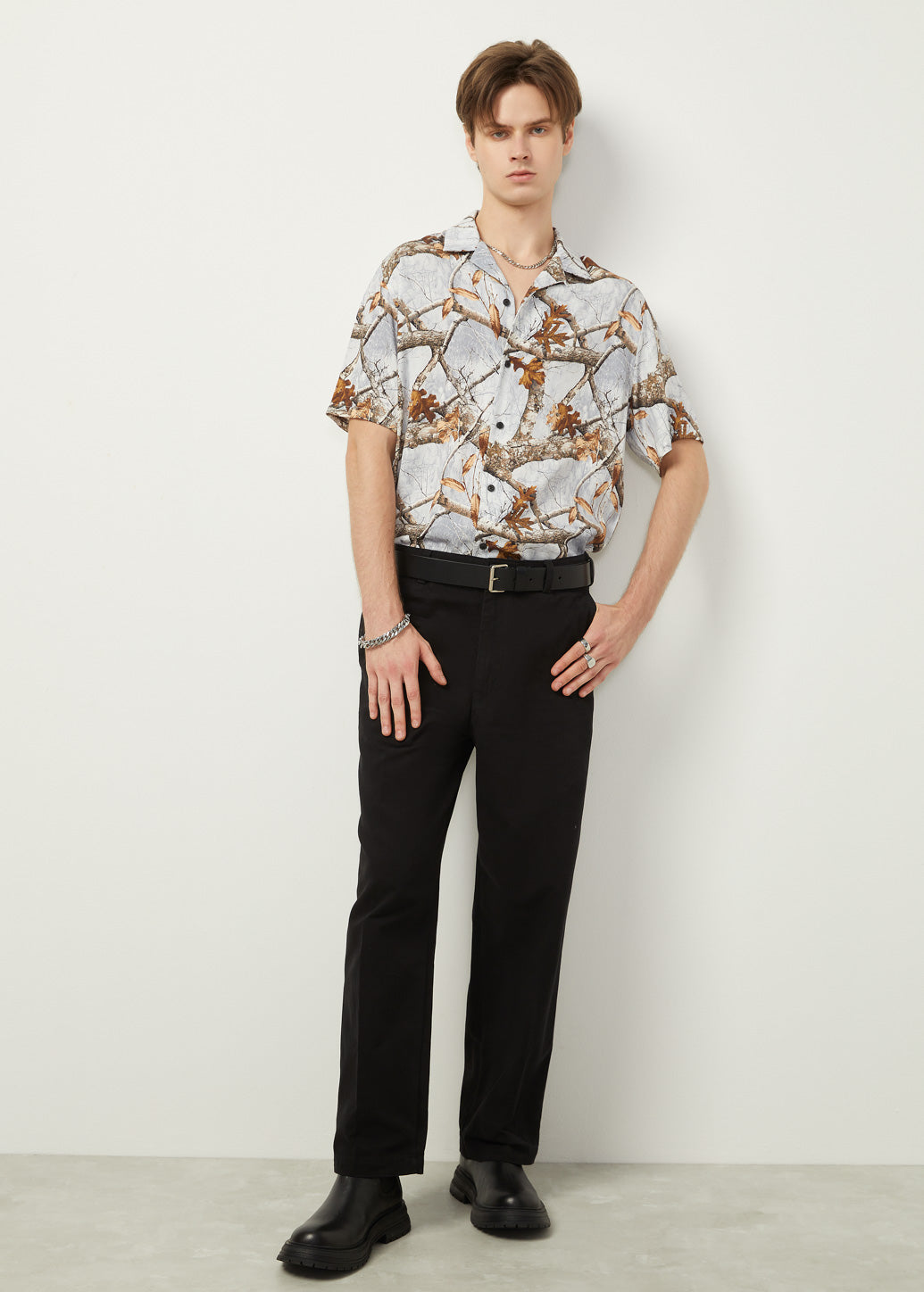 STRAIGHT CHINO PANTS