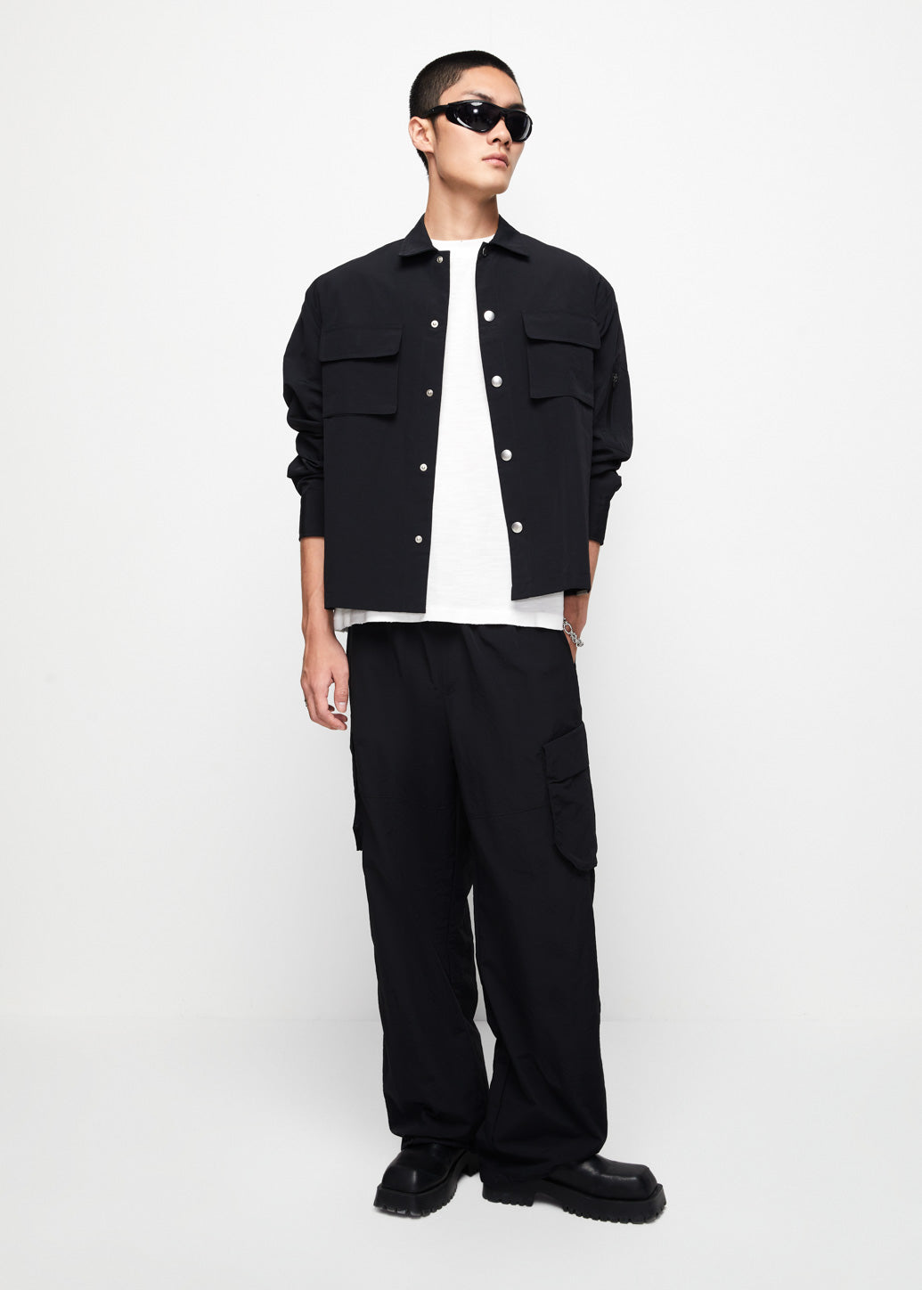 NYLON CARGO PANTS
