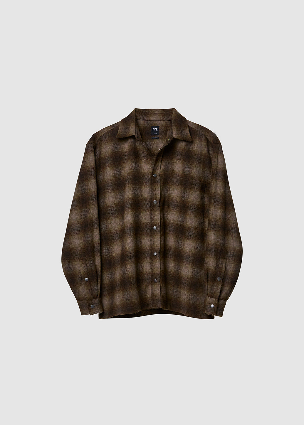 BROWN CHECKERED SHIRT - CPS Chaps Official Store