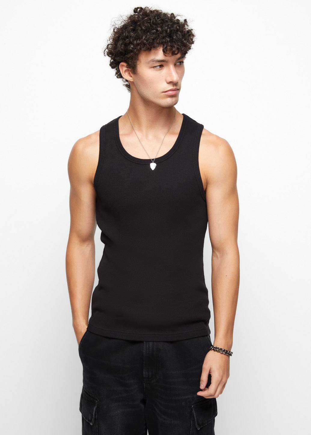 CLASSIC CORE RIB TANK TOP - CPS Chaps Official Store