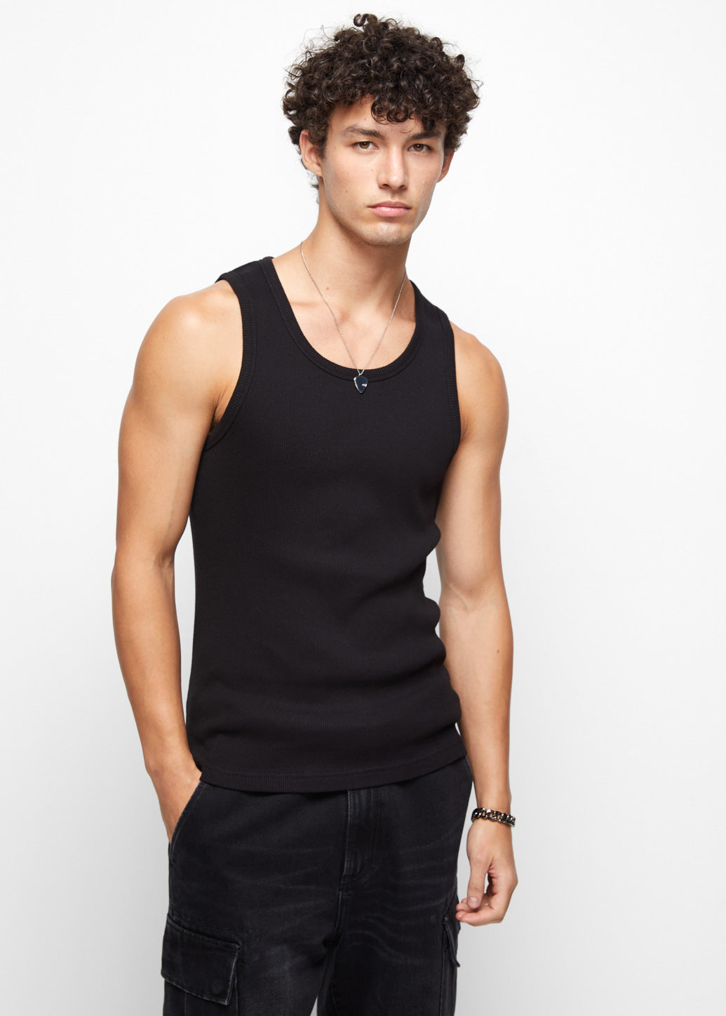 CLASSIC CORE RIB TANK TOP - CPS Chaps Official Store