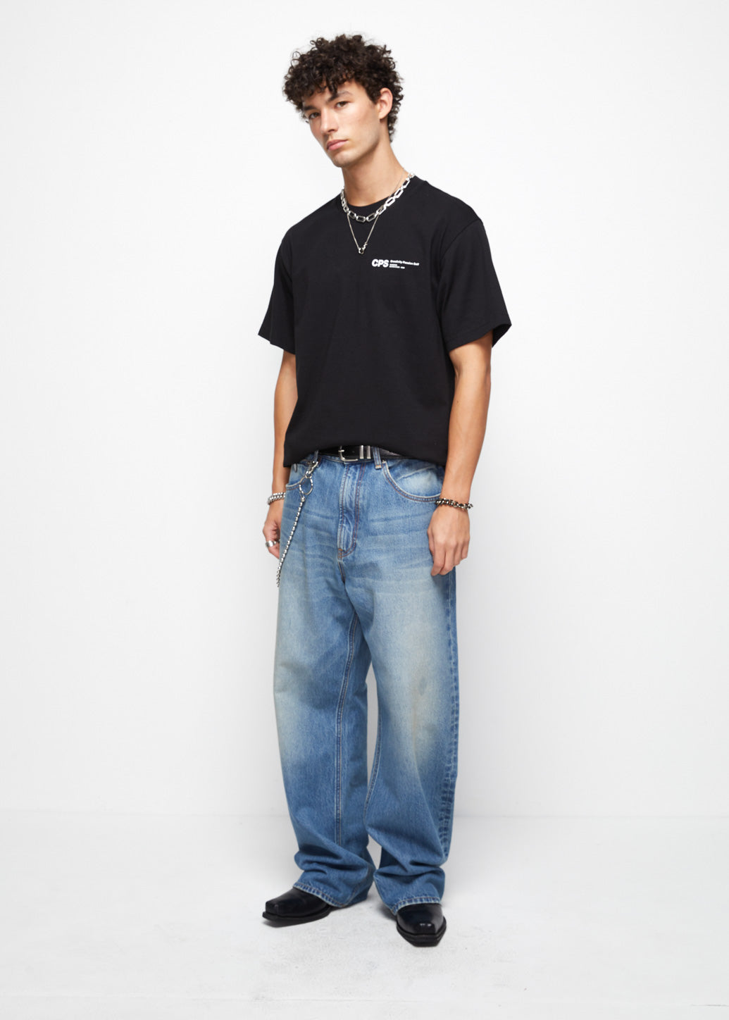 CPS SIGNATURE SLOGAN RELAXED FIT TEE - CPS Chaps Official Store
