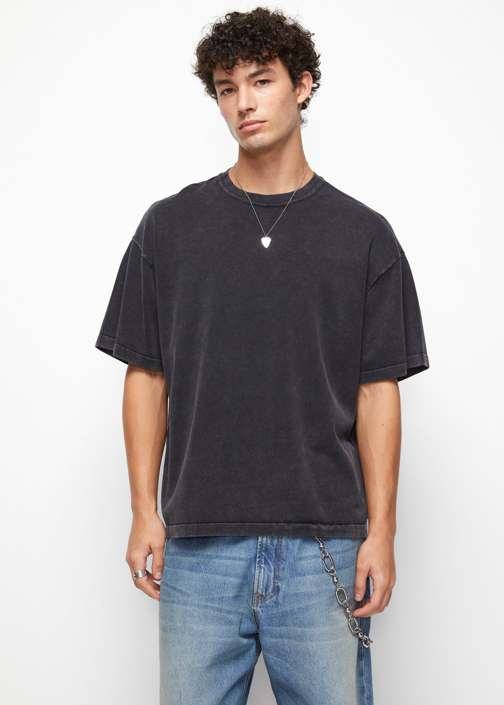 LIGHTWEIGHT KNITTED TEE
