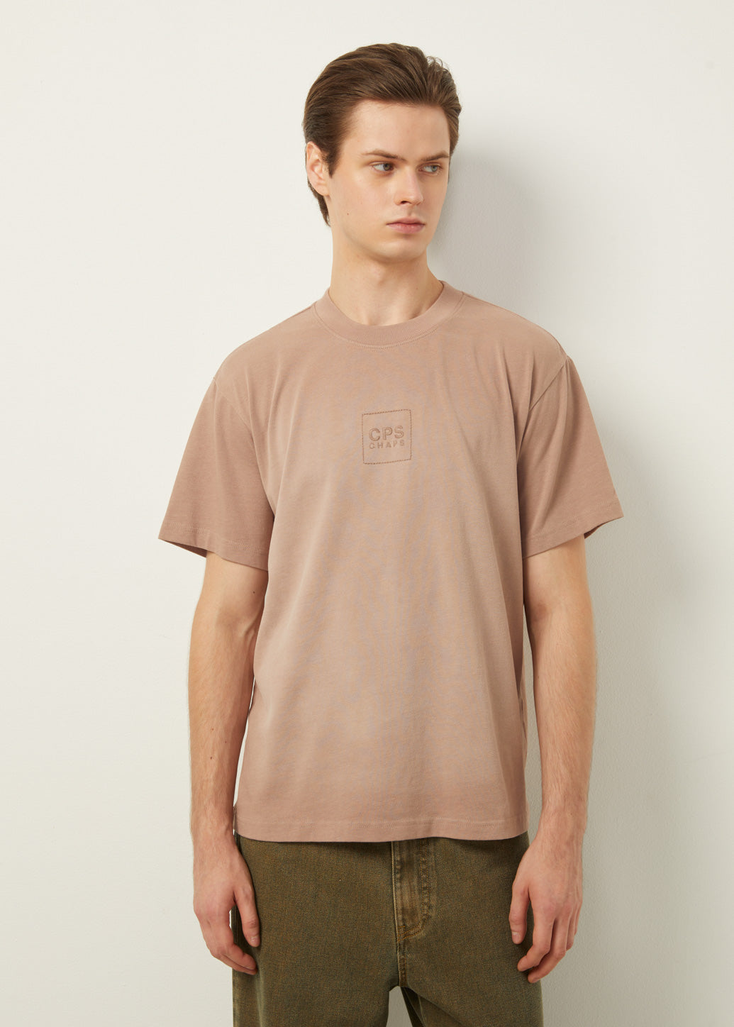 GARMENT WASHED RELAXED TEE