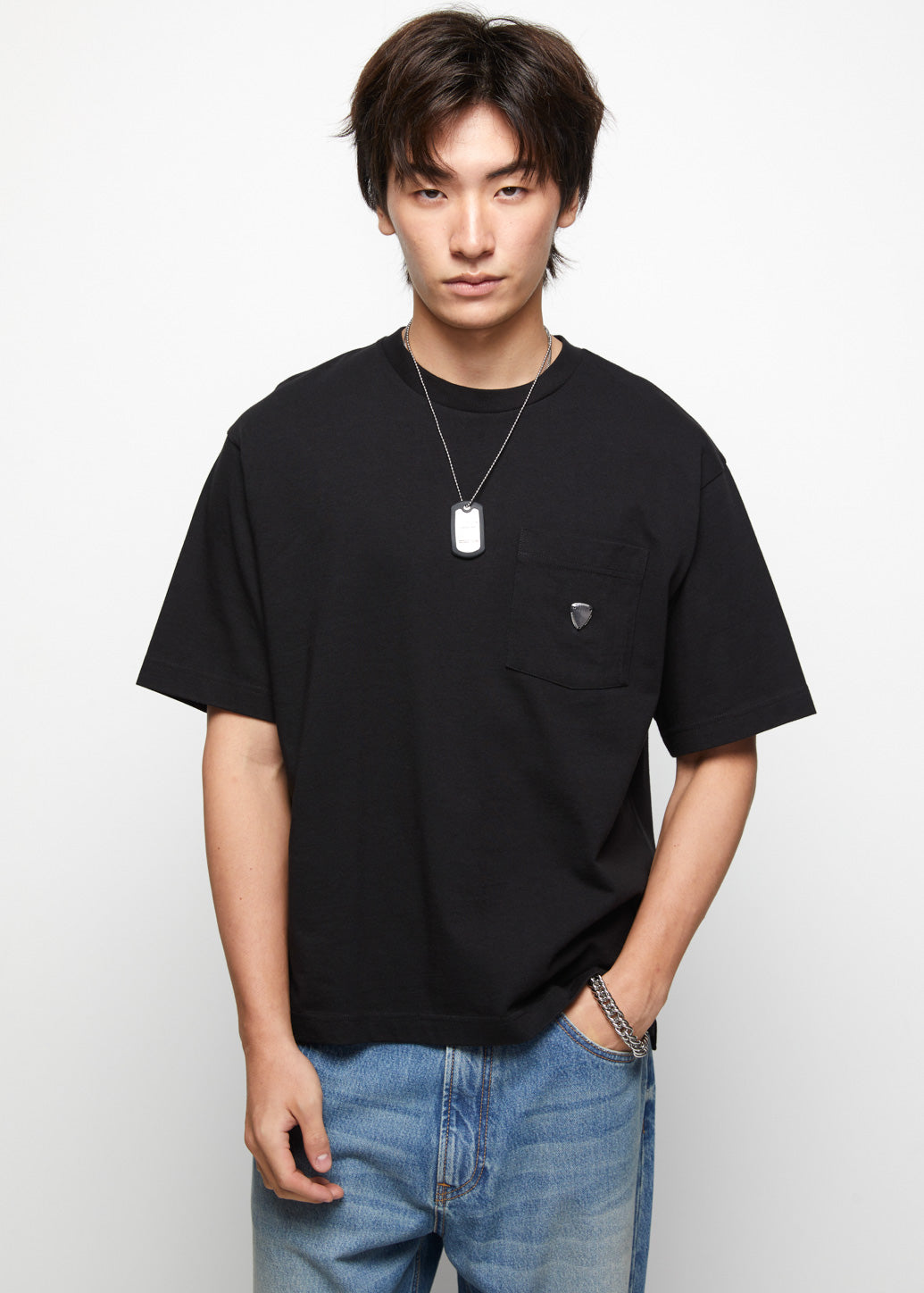 BOXY SIGNATURE LOGO TEE - CPS Chaps Official Store