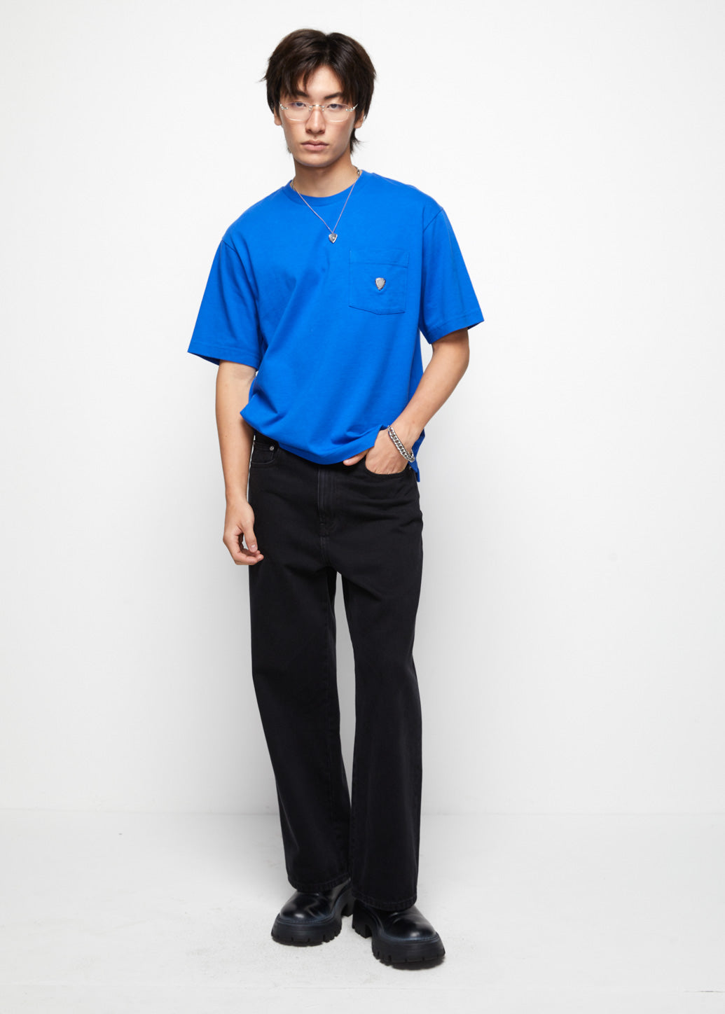 BOXY SIGNATURE LOGO TEE - CPS Chaps Official Store