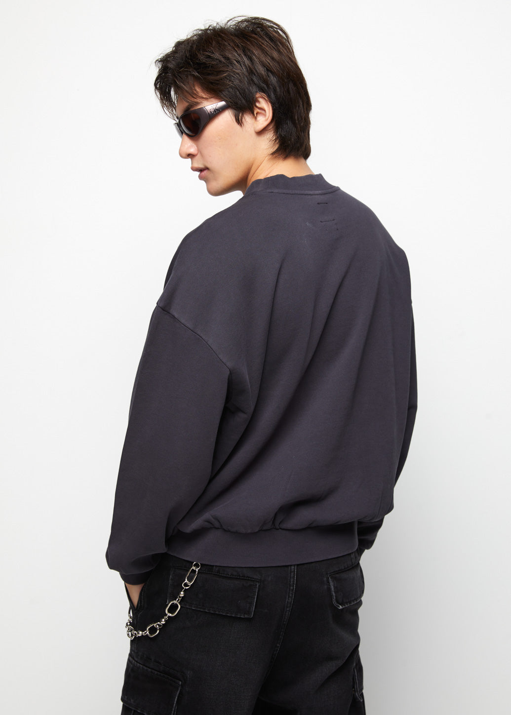 CLASSIC BLACK SWEATSHIRT - CPS Chaps Official Store
