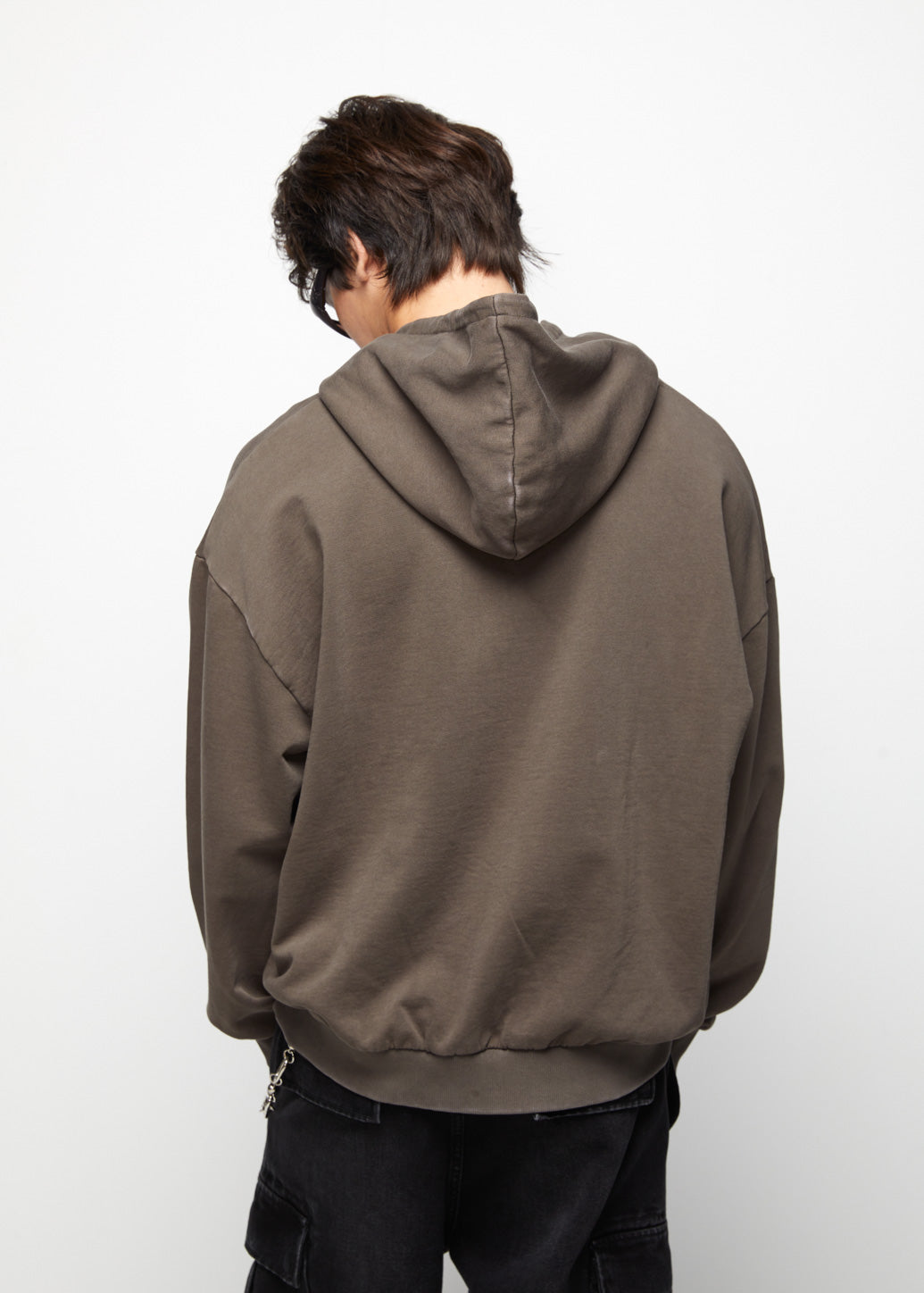 SOLID OVERSIZED FIT HOODIE - CPS Chaps Official Store