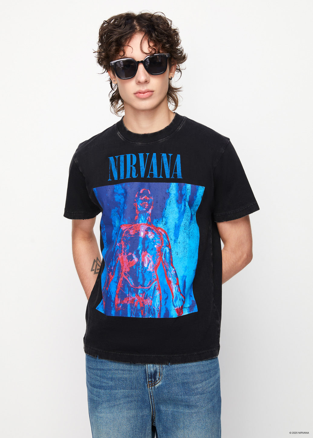 NIRVANA SLIVER GRAPHIC TEE