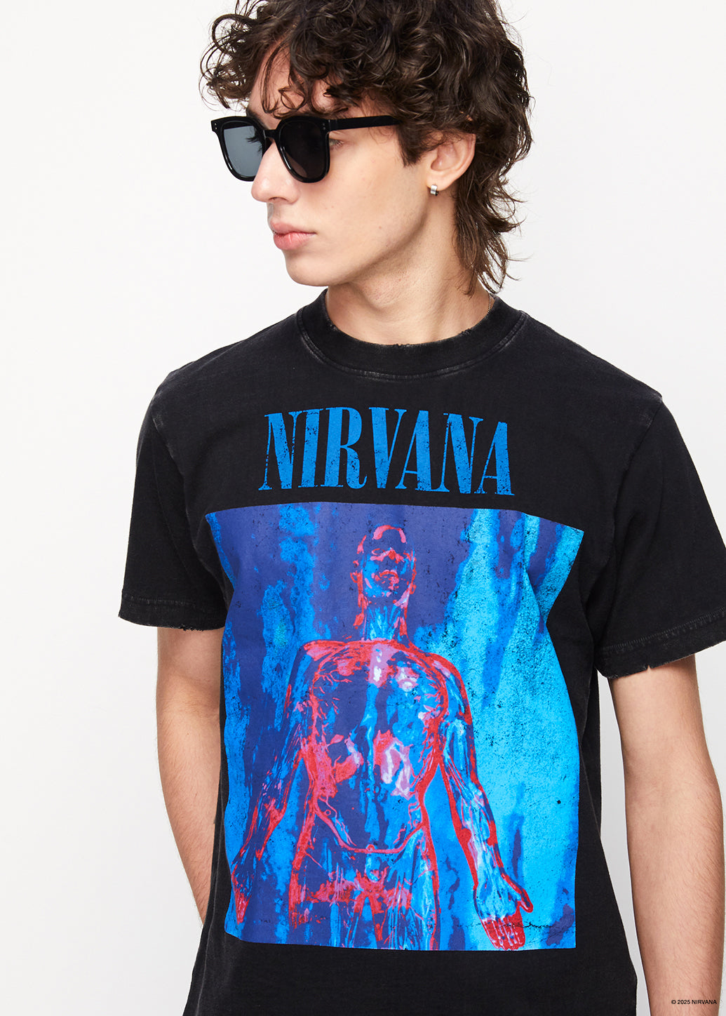 NIRVANA SLIVER GRAPHIC TEE