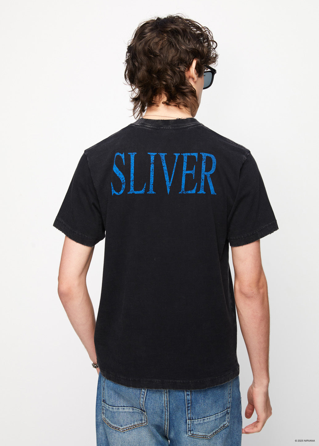 NIRVANA SLIVER Tシャツ ブラック　XLサイズ Nirvana Sliver - Vintage Reprint Band T-Shirt – Vintage Band