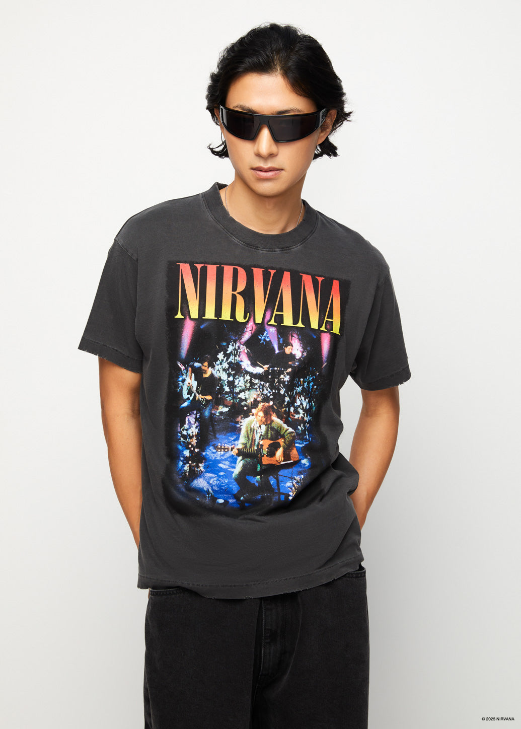 NIRVANA NEVERMIND GRAPHIC TEE