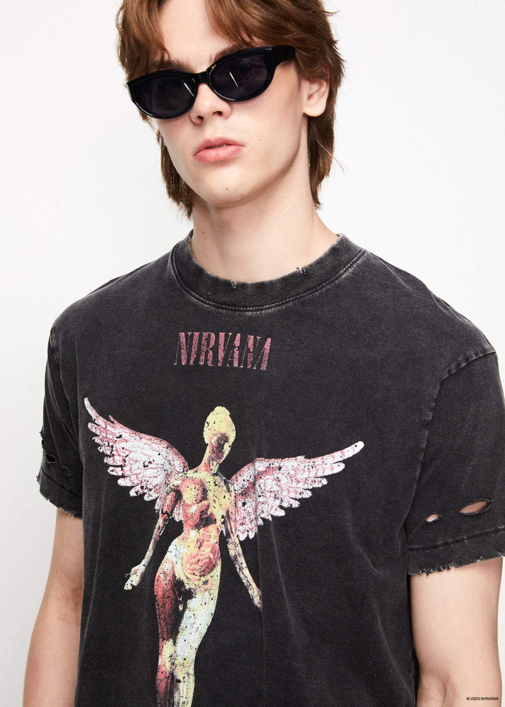 NIRVANA IN UTERO GRAPHIC TEE
