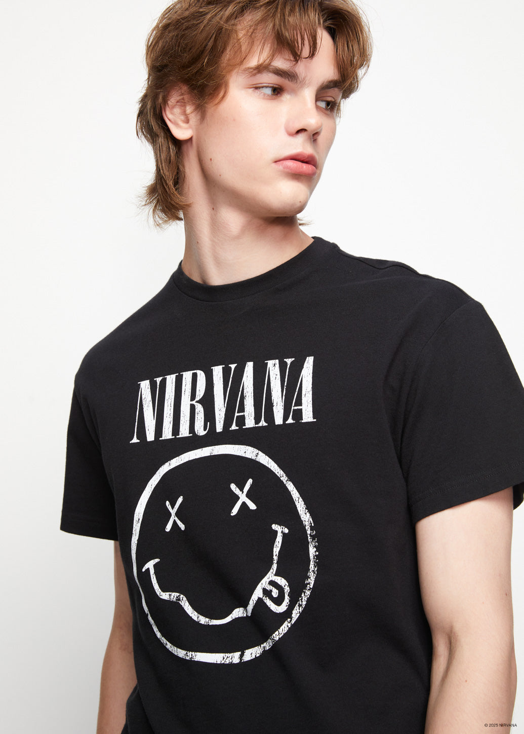 NIRVANA BOXY FIT TEE