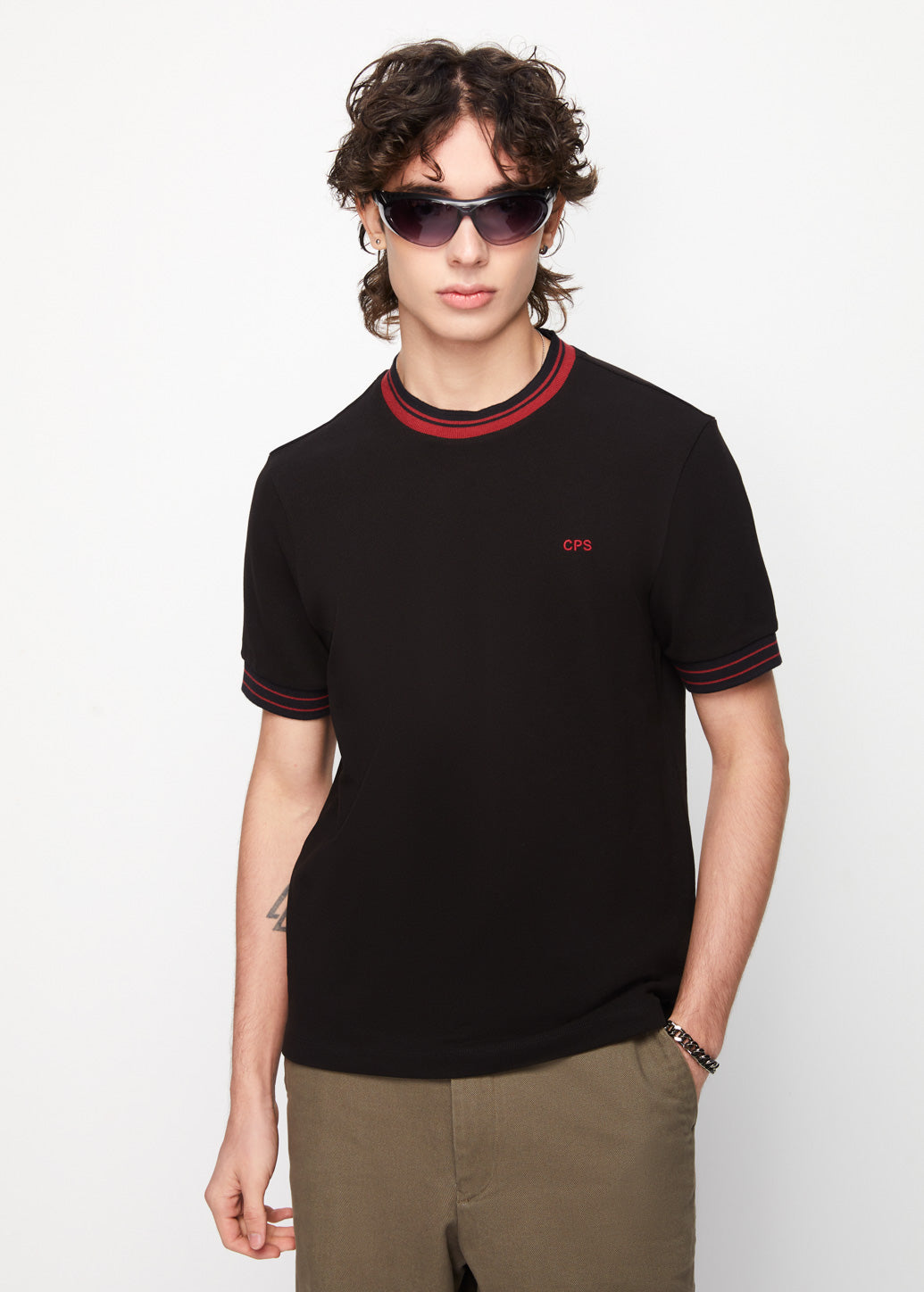 REGULAR FIT PIQUE TEE