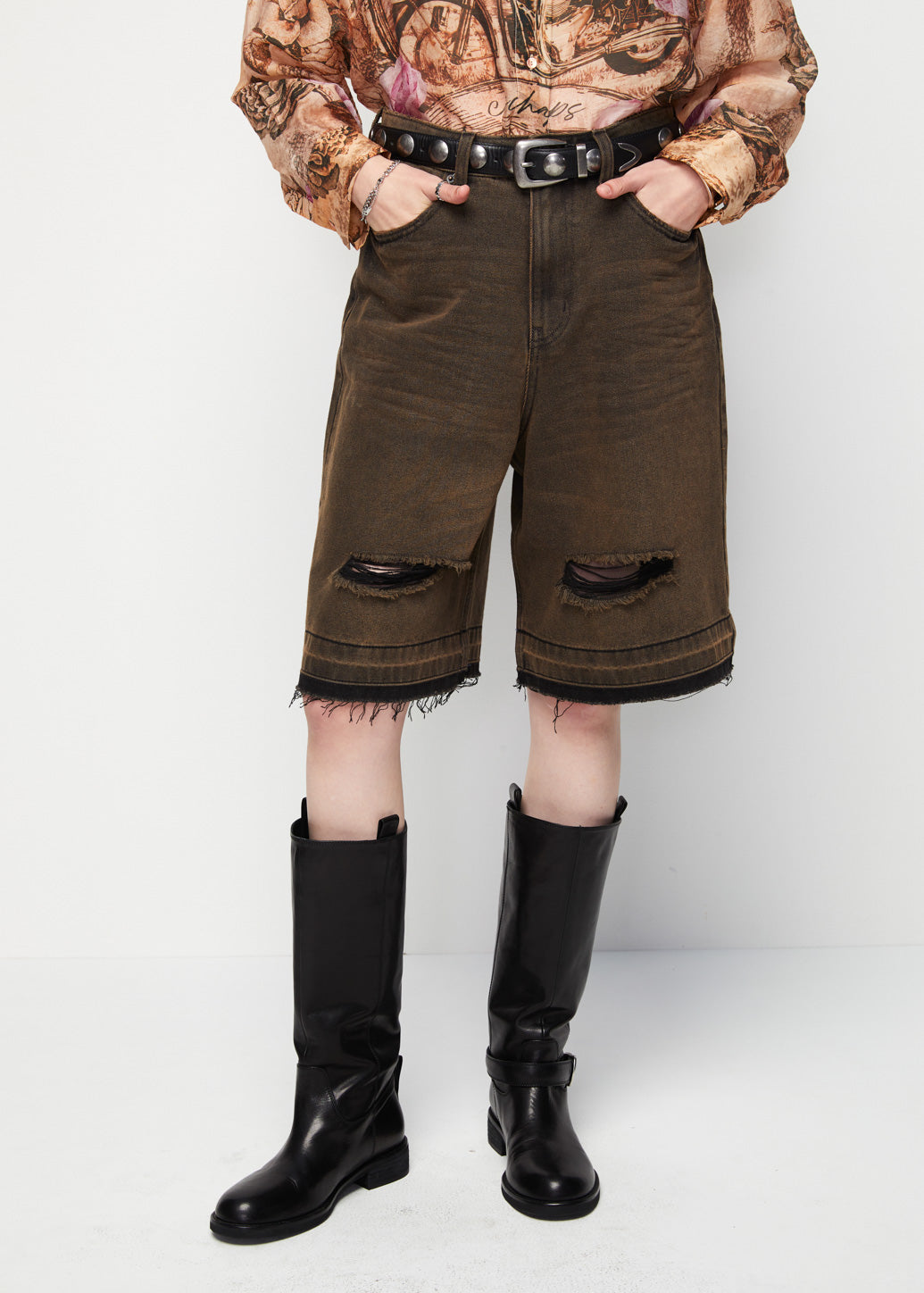 VINTAGE RAW EDGE SHORTS