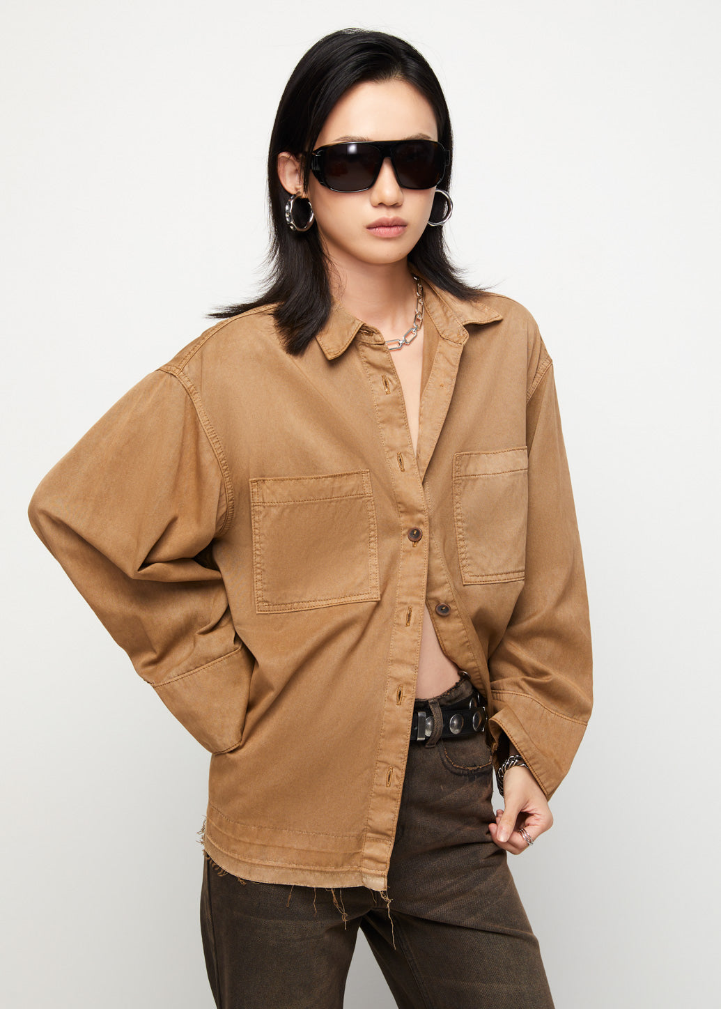 SEAM WASHED SHIRT