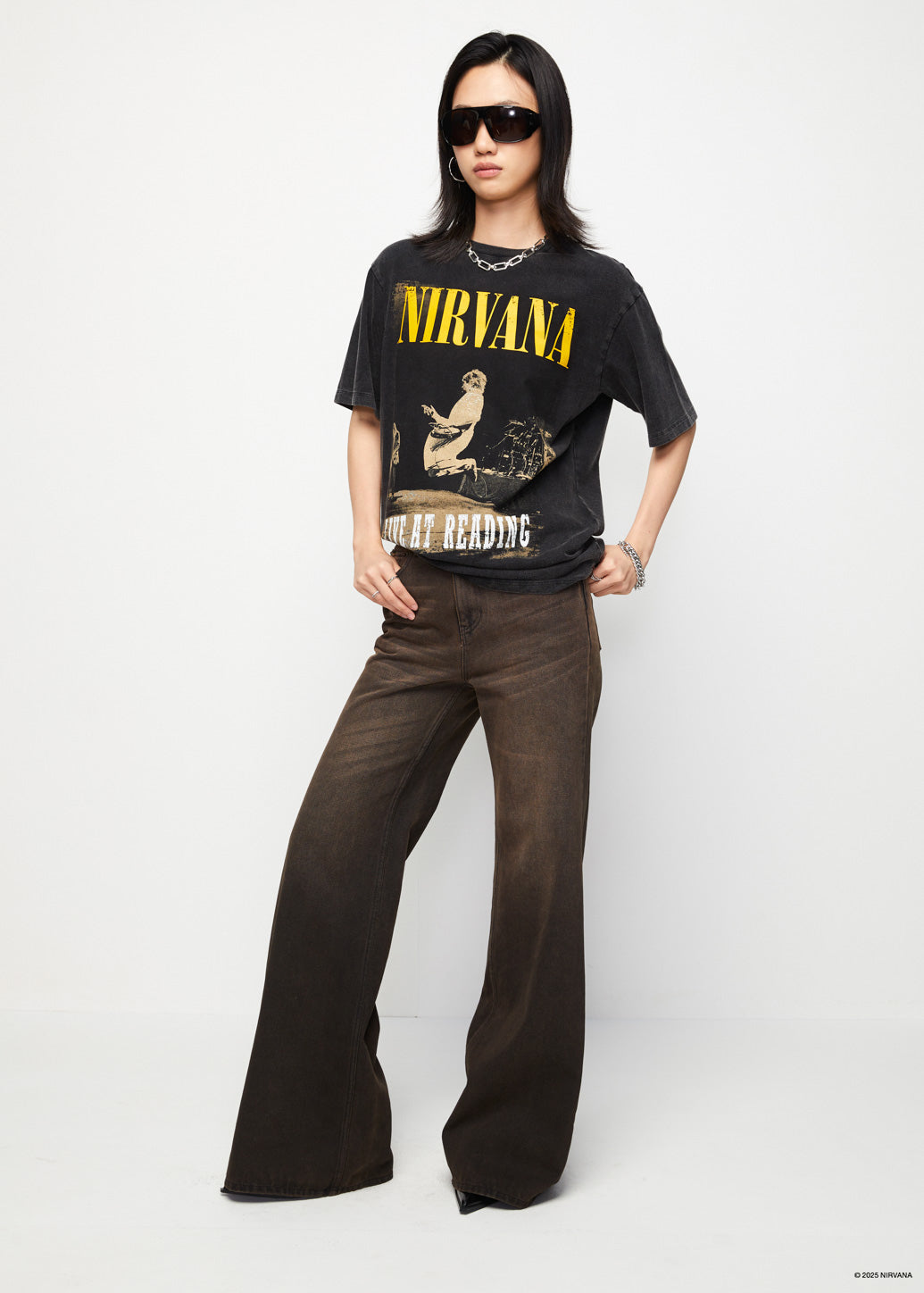 NIRVANA GRAPHIC OVERSIZED TEE
