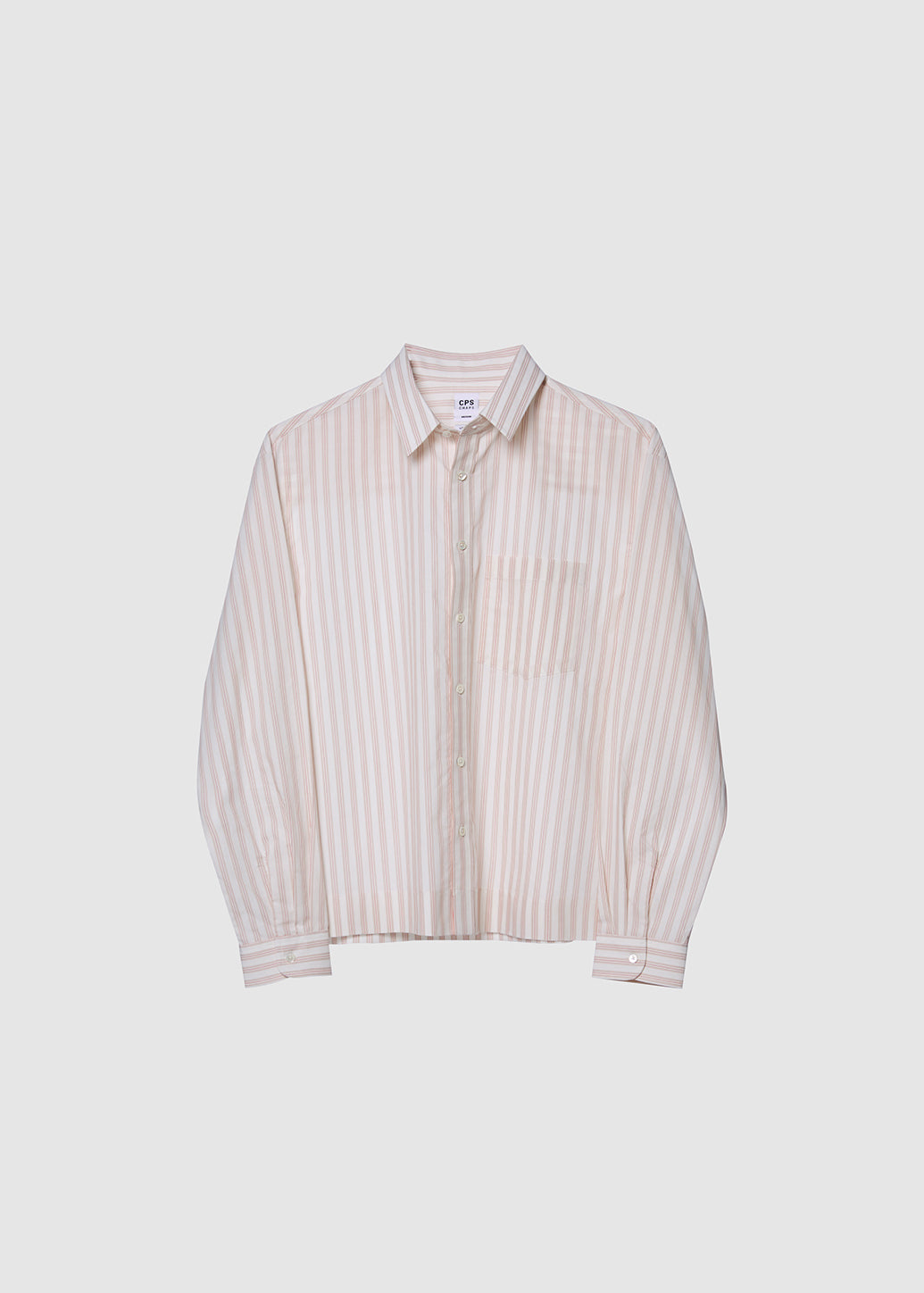 STRIPED CROPPED SHIRT
