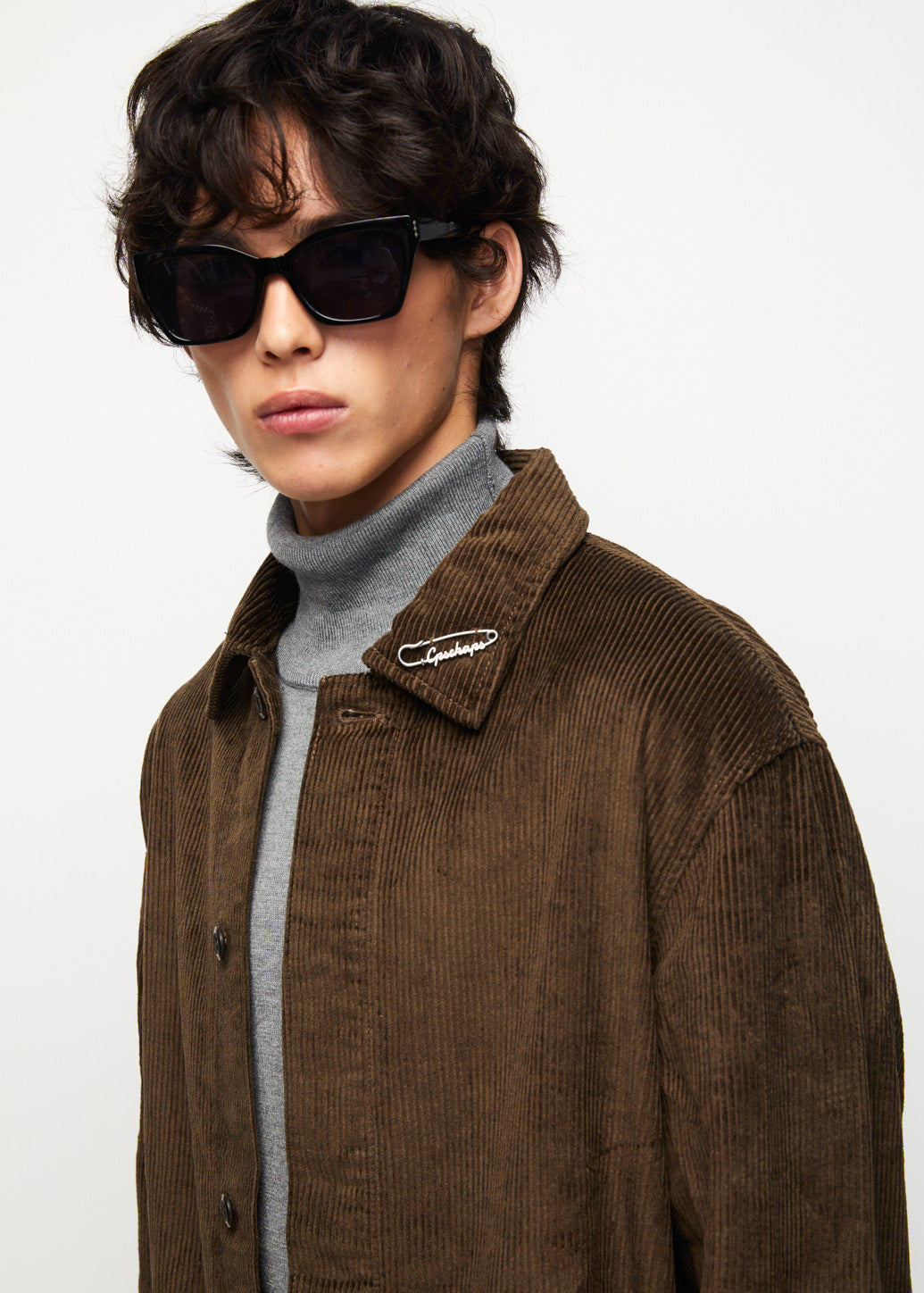 CORDUROY SACK OVERSHIRT