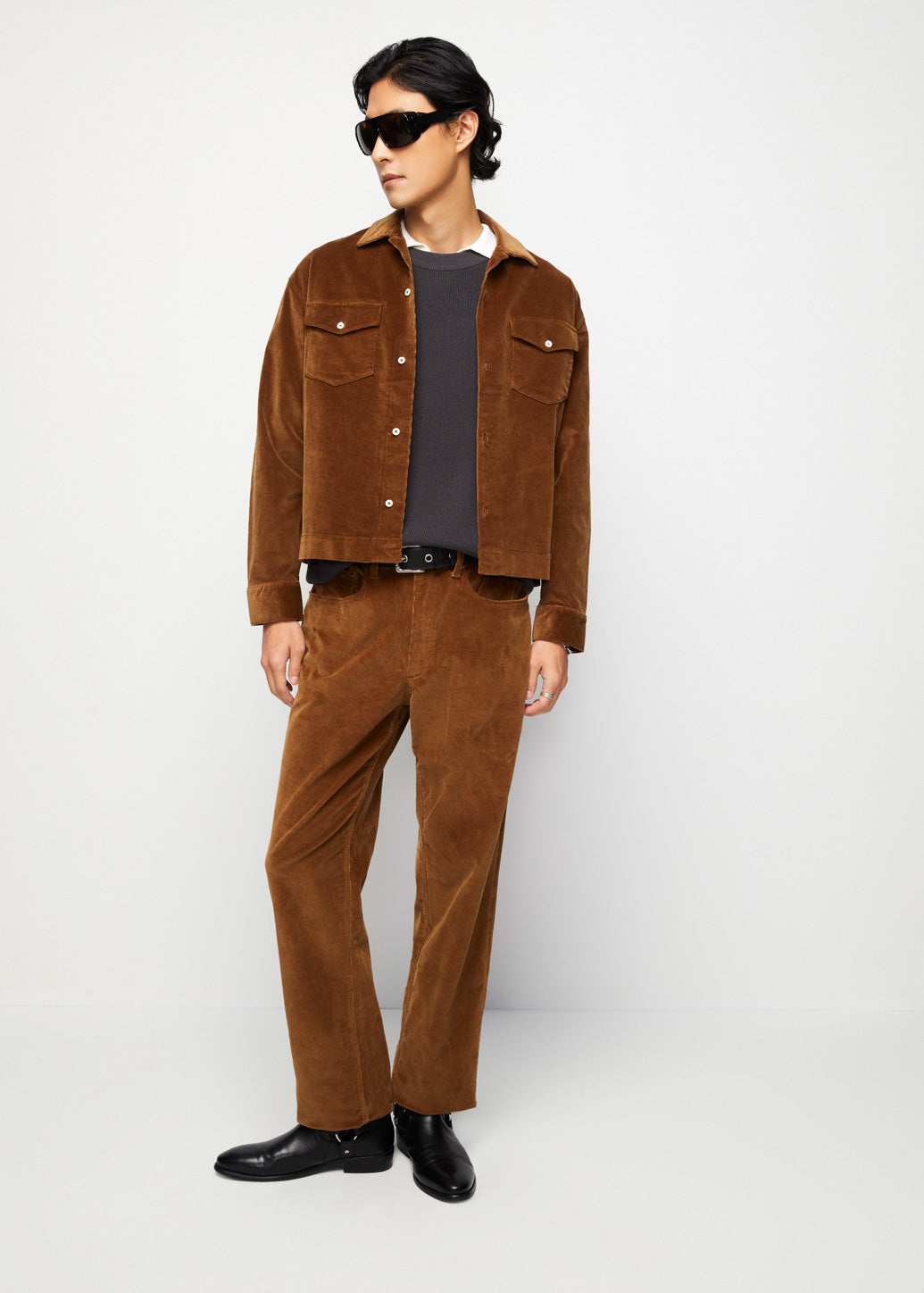 BASIC CORDUROY OVERSHIRT