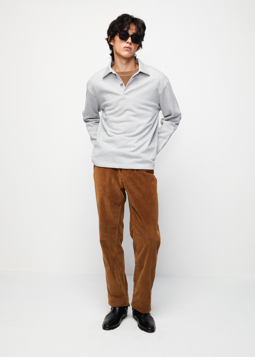 RUGBY POLO SWEATSHIRT