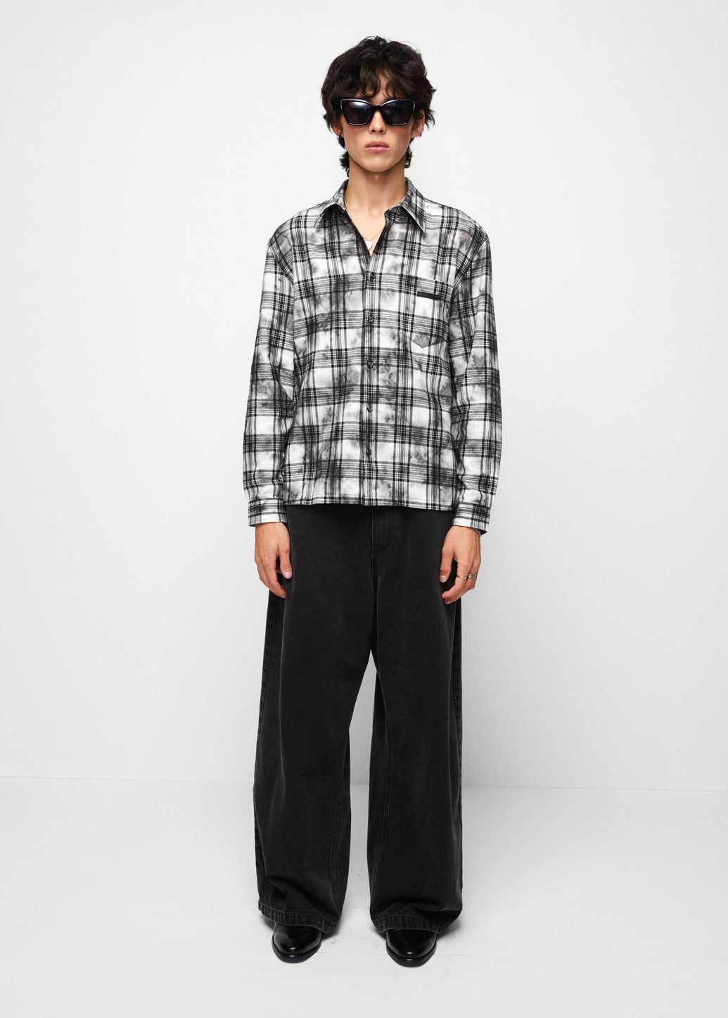 LONG SLEEVE CHECKERED SHIRT