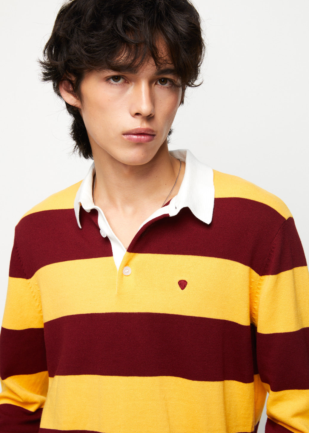 LONG SLEEVE RUGBY KNITTED SHIRT