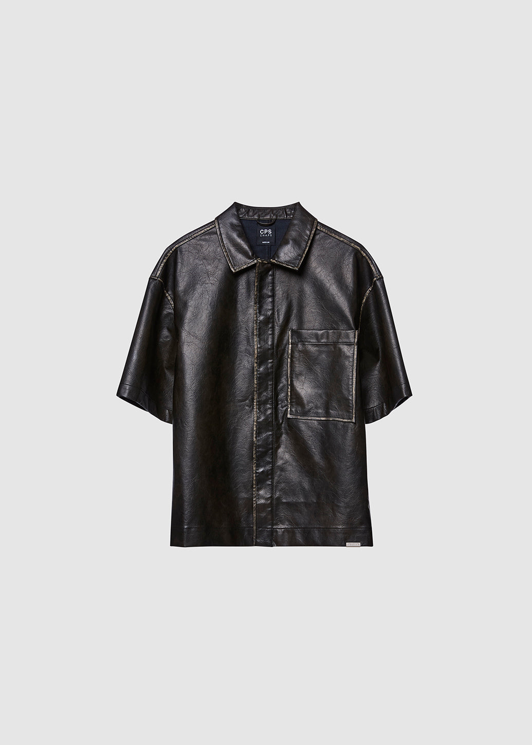 CLASSIC LEATHER OVERSHIRT