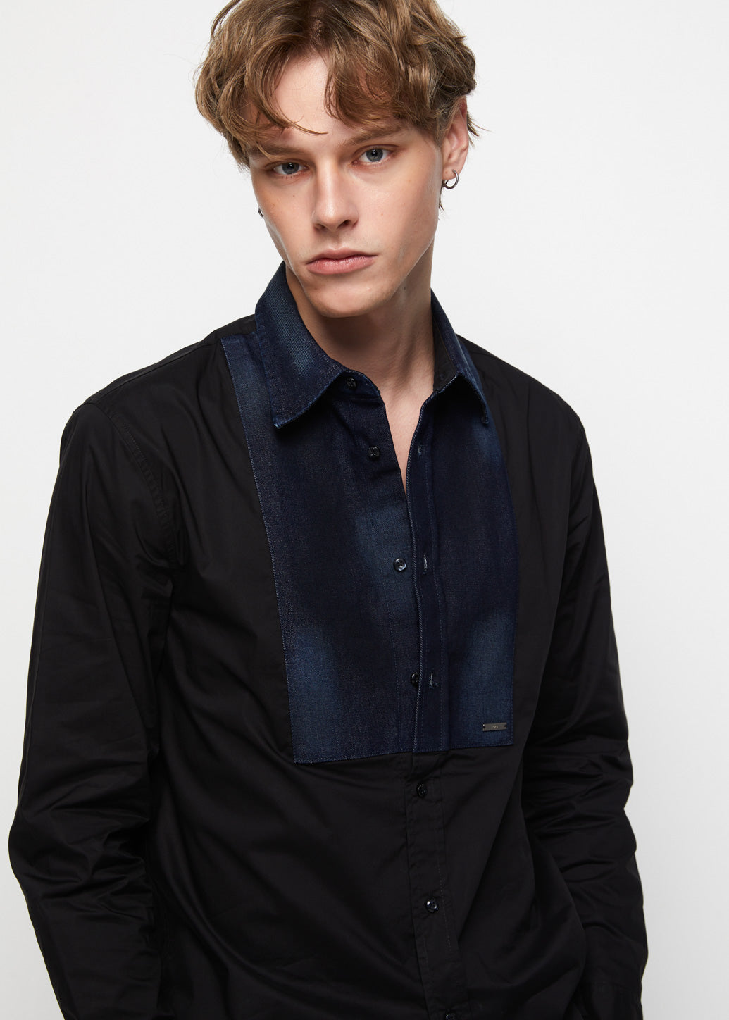 LONG SLEEVE DENIM SHIRT