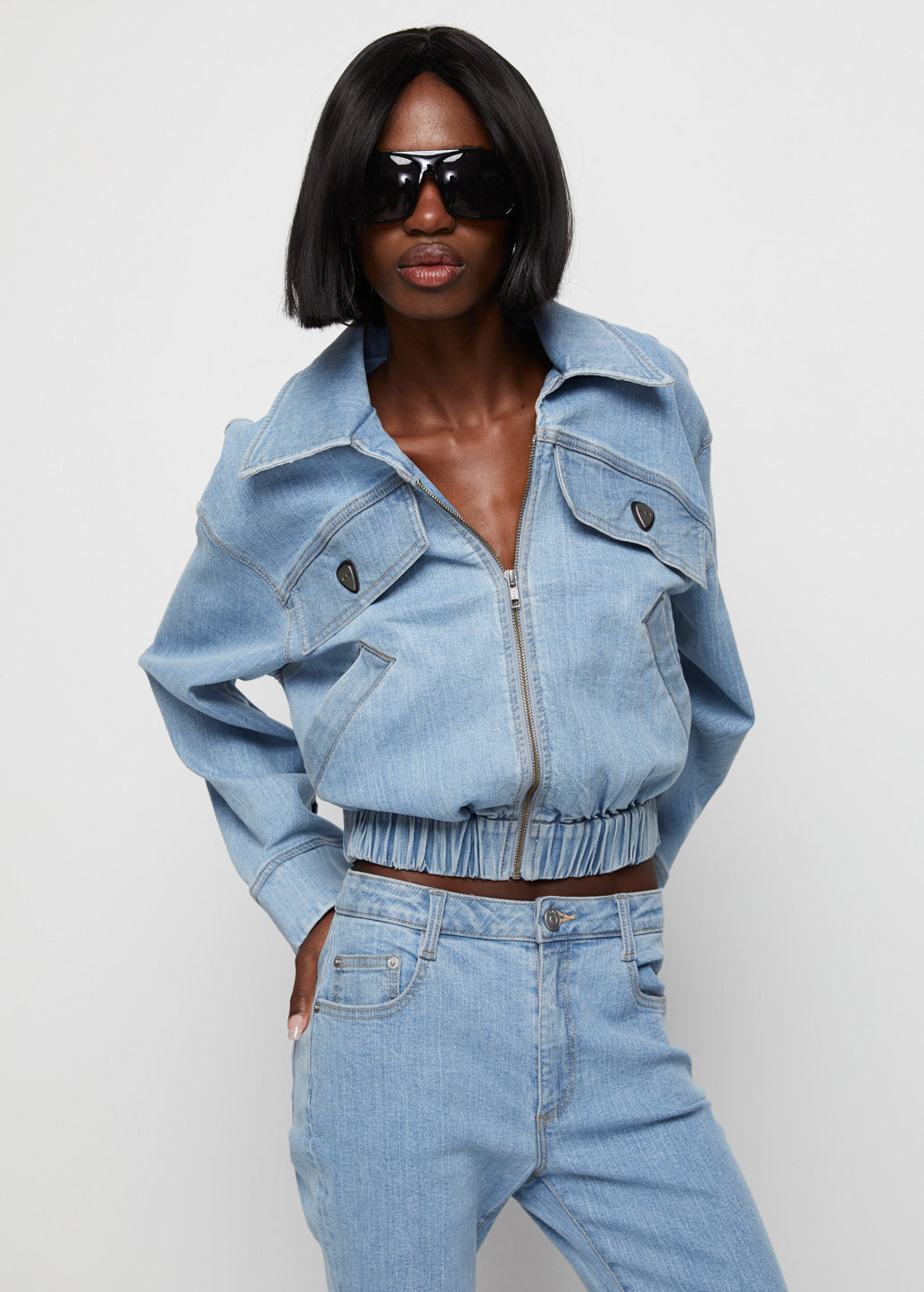 OVERSIZED DENIM JACKET