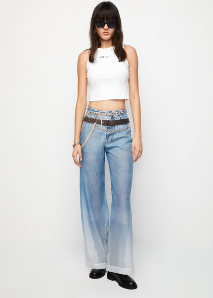 GRADIENT REVIVAL PRINT PANTS – CPS Chaps Official Store