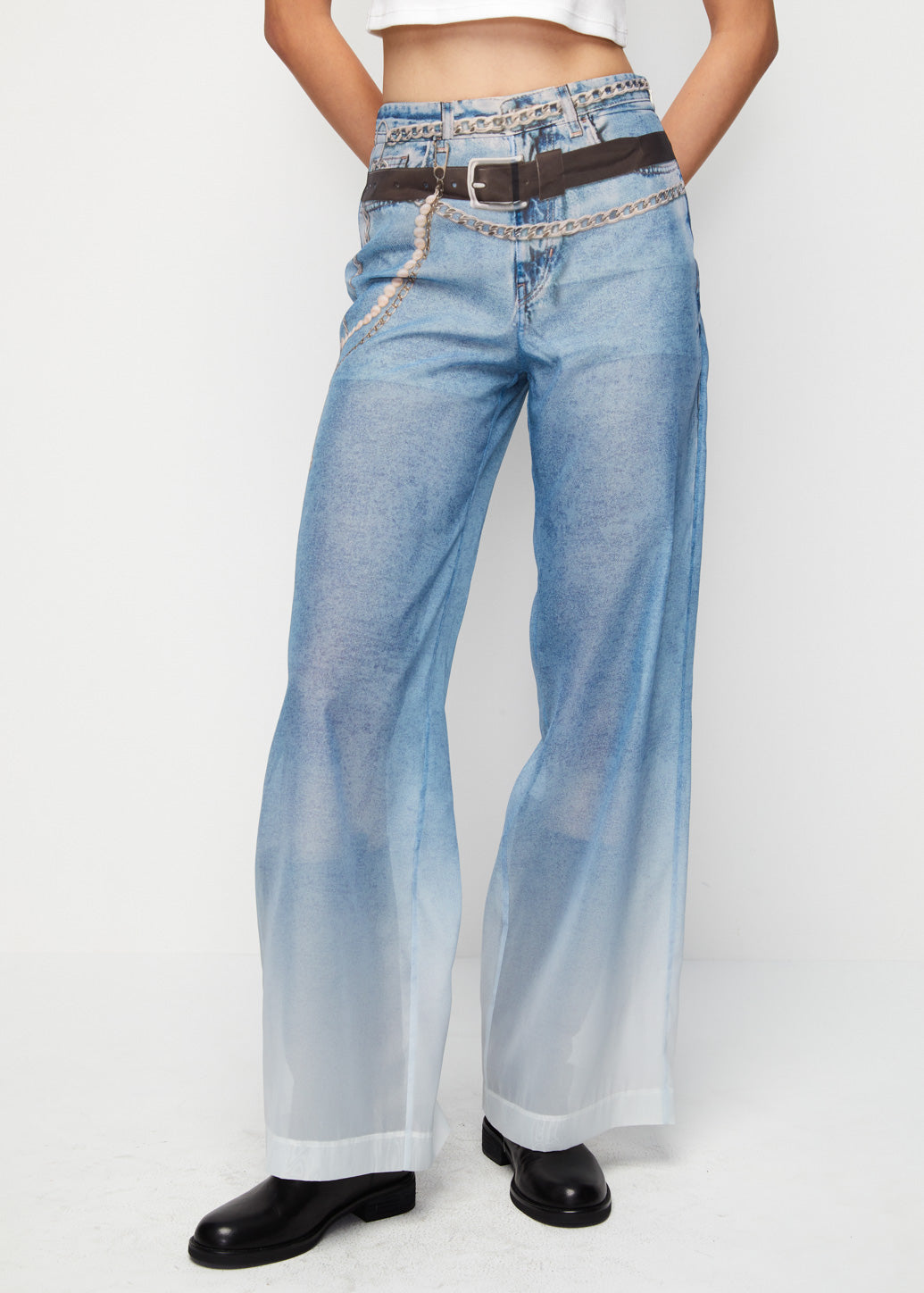 GRADIENT REVIVAL PRINT PANTS
