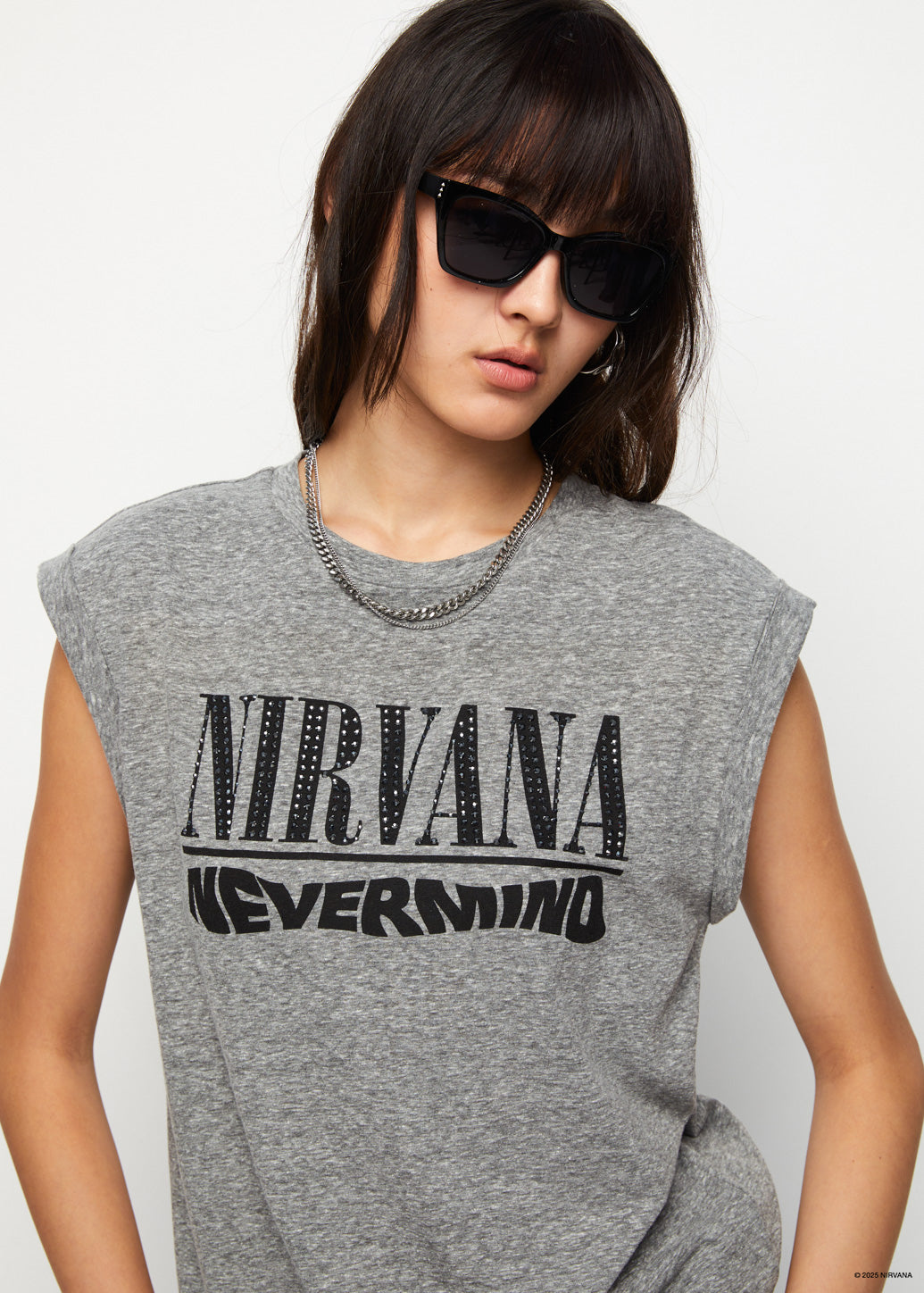 NIRVANA SLEEVELESS TEE