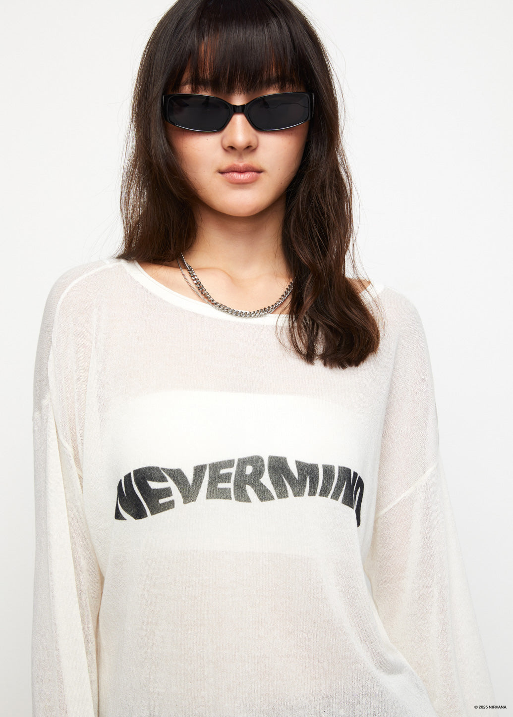 NIRVANA NEVERMIND KNIT TOP