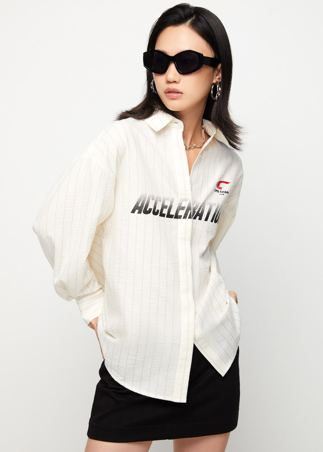 RACING TEXTURED SHEERSUCKER JACKET