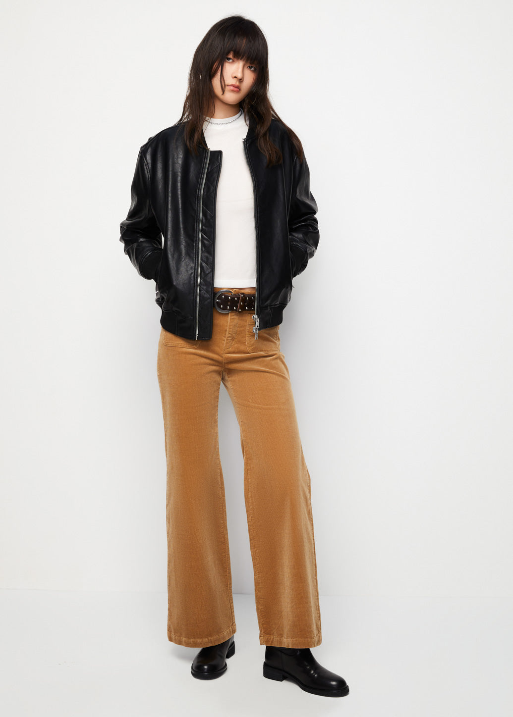 CORDUROY FLARE PANTS