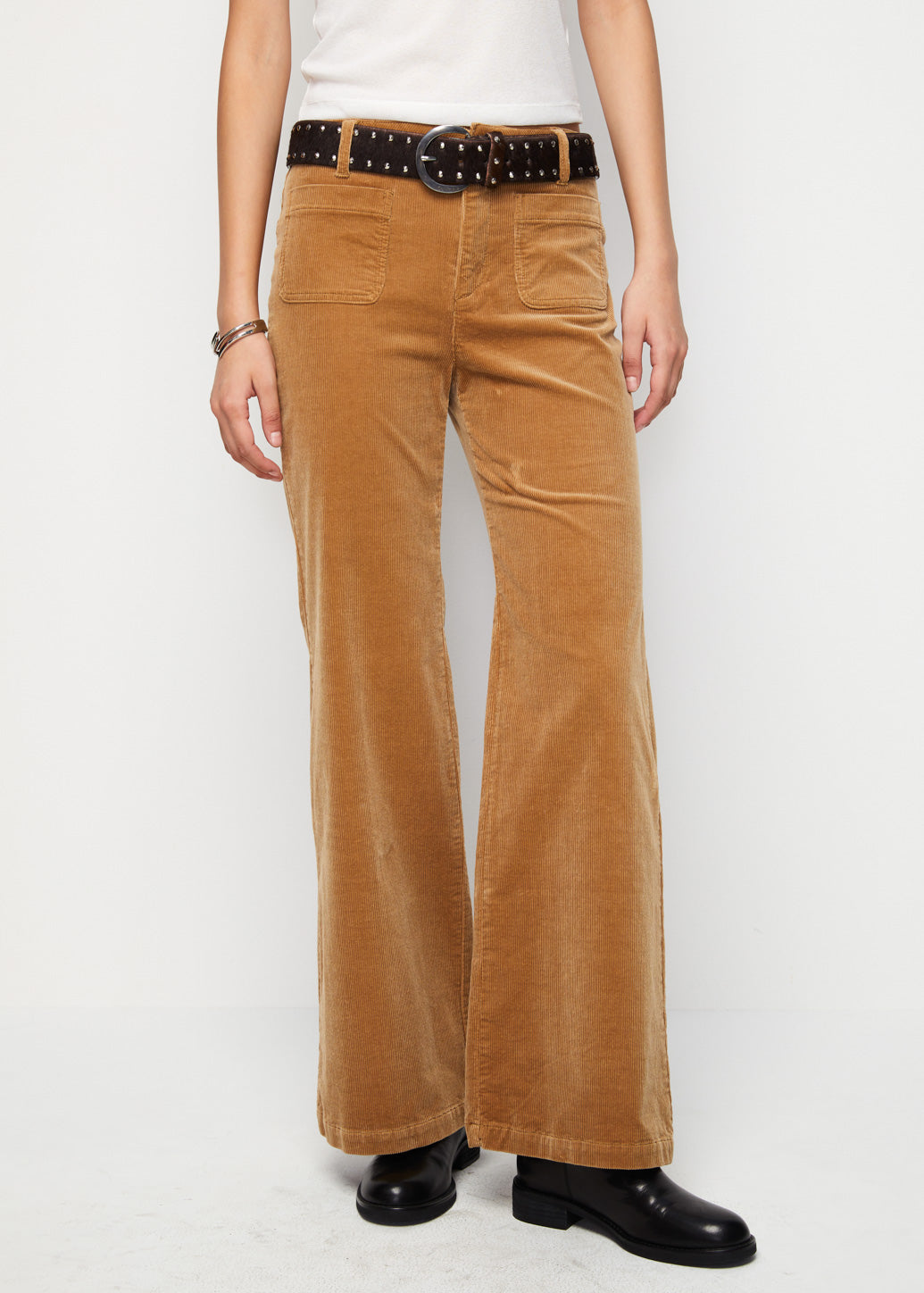 CORDUROY FLARE PANTS
